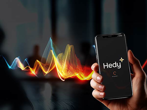 Hedy – KI-Meeting-Assistent von Nicole Angela Buck verwandelt Gespräche automatisch in Content